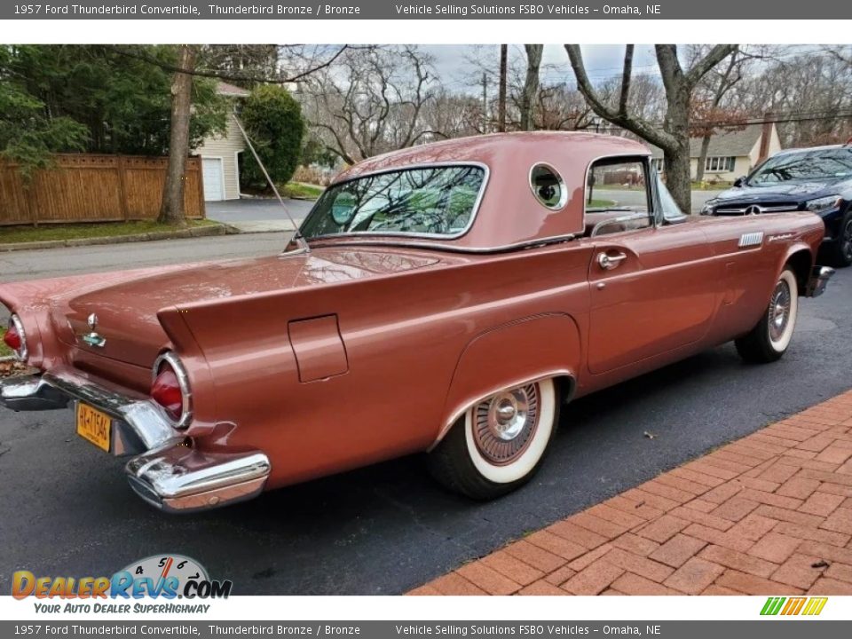 1957 Ford Thunderbird Convertible Thunderbird Bronze / Bronze Photo #30