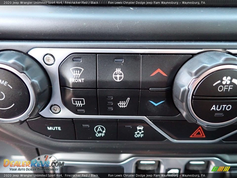 2020 Jeep Wrangler Unlimited Sport 4x4 Firecracker Red / Black Photo #16