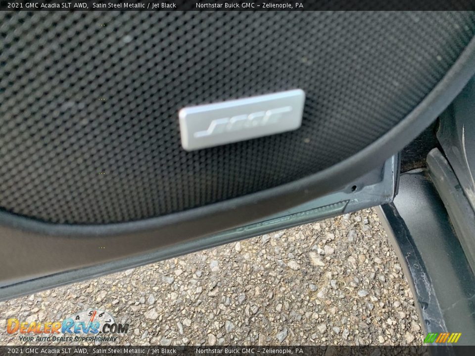 2021 GMC Acadia SLT AWD Satin Steel Metallic / Jet Black Photo #21