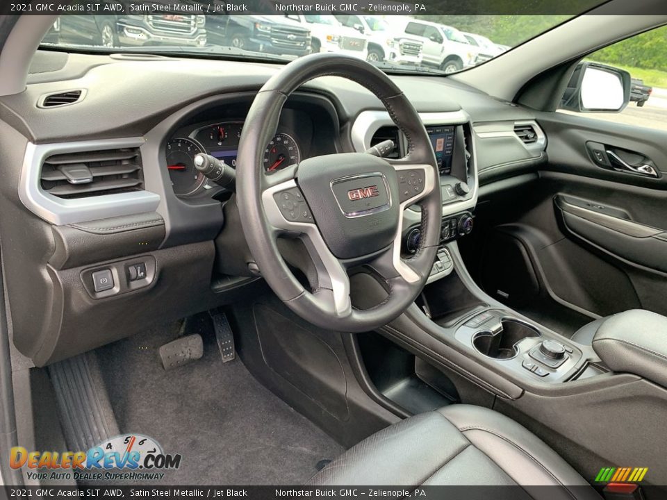 Front Seat of 2021 GMC Acadia SLT AWD Photo #22