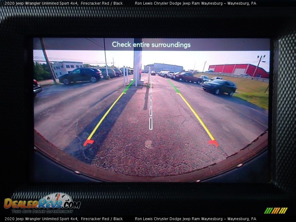 2020 Jeep Wrangler Unlimited Sport 4x4 Firecracker Red / Black Photo #18