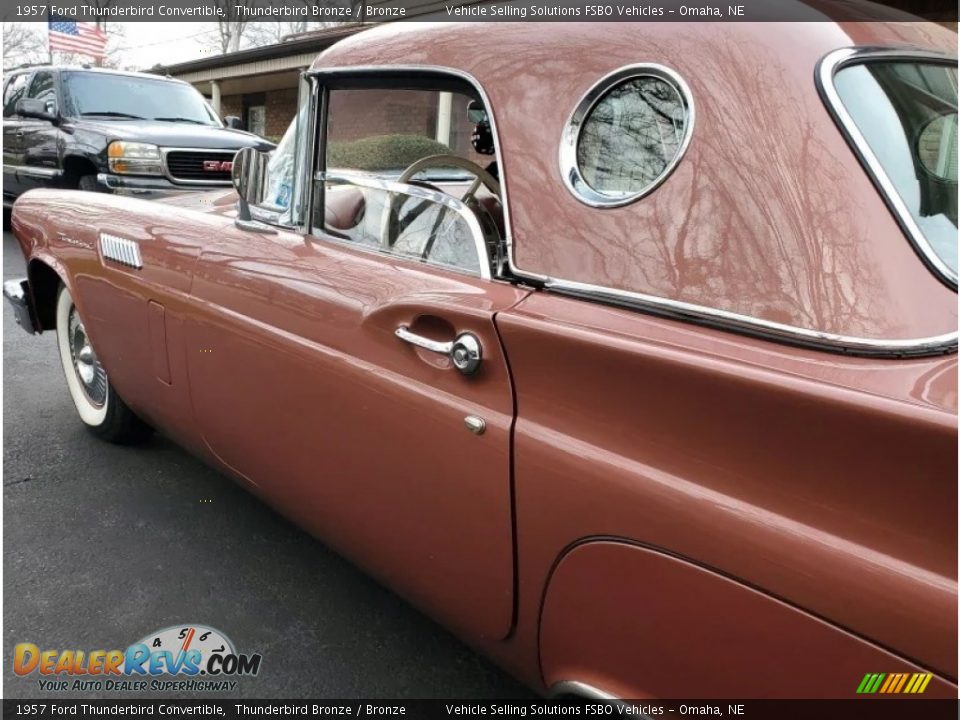 1957 Ford Thunderbird Convertible Thunderbird Bronze / Bronze Photo #35