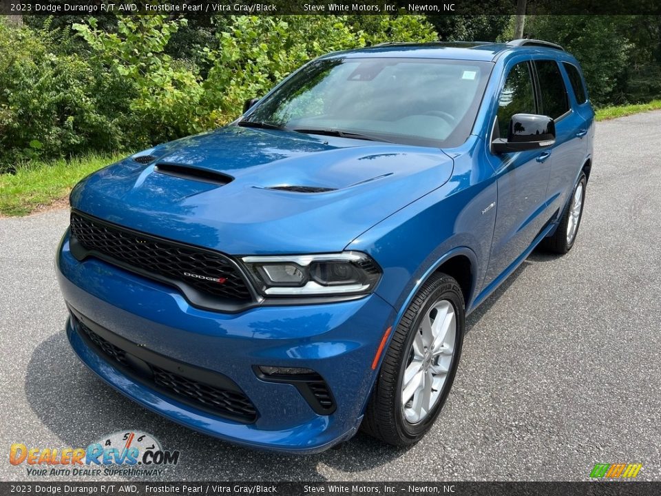 2023 Dodge Durango R/T AWD Frostbite Pearl / Vitra Gray/Black Photo #2