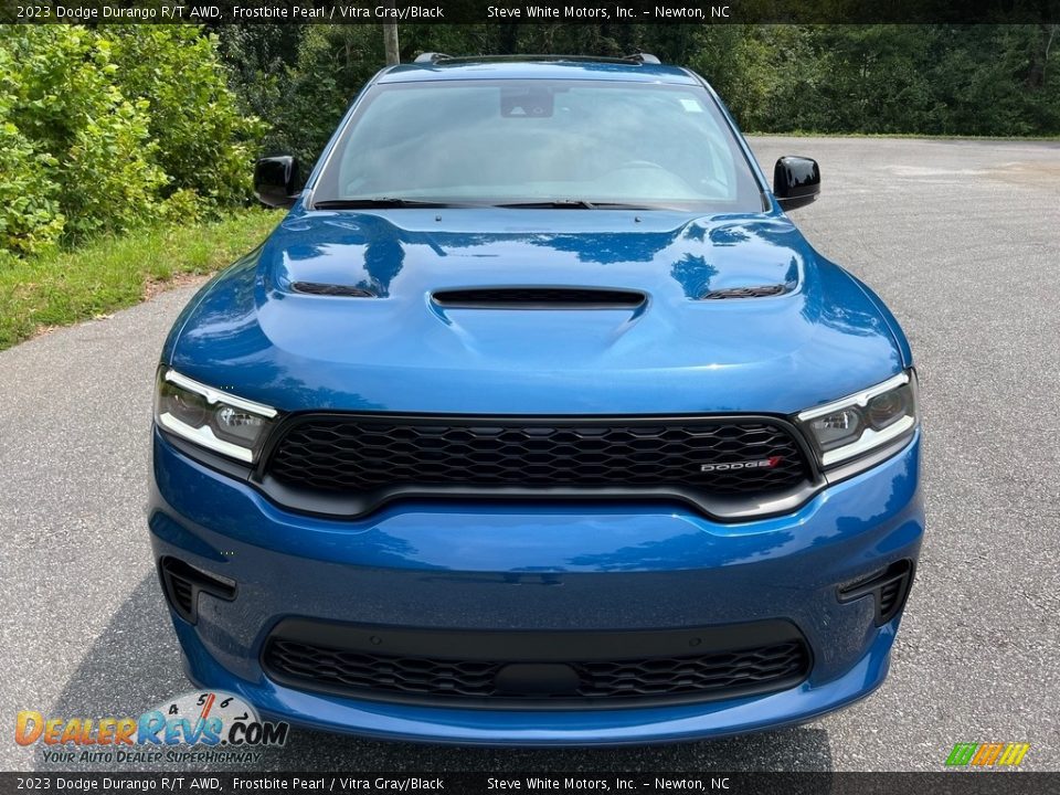 2023 Dodge Durango R/T AWD Frostbite Pearl / Vitra Gray/Black Photo #3