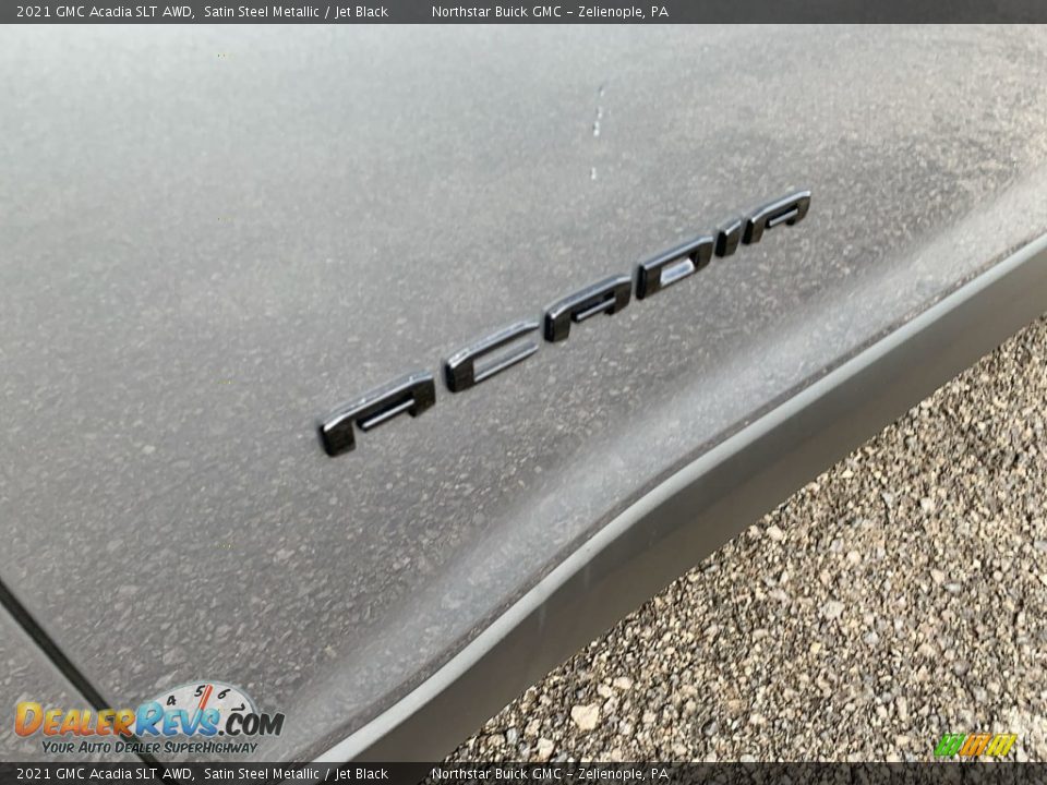 2021 GMC Acadia SLT AWD Satin Steel Metallic / Jet Black Photo #32