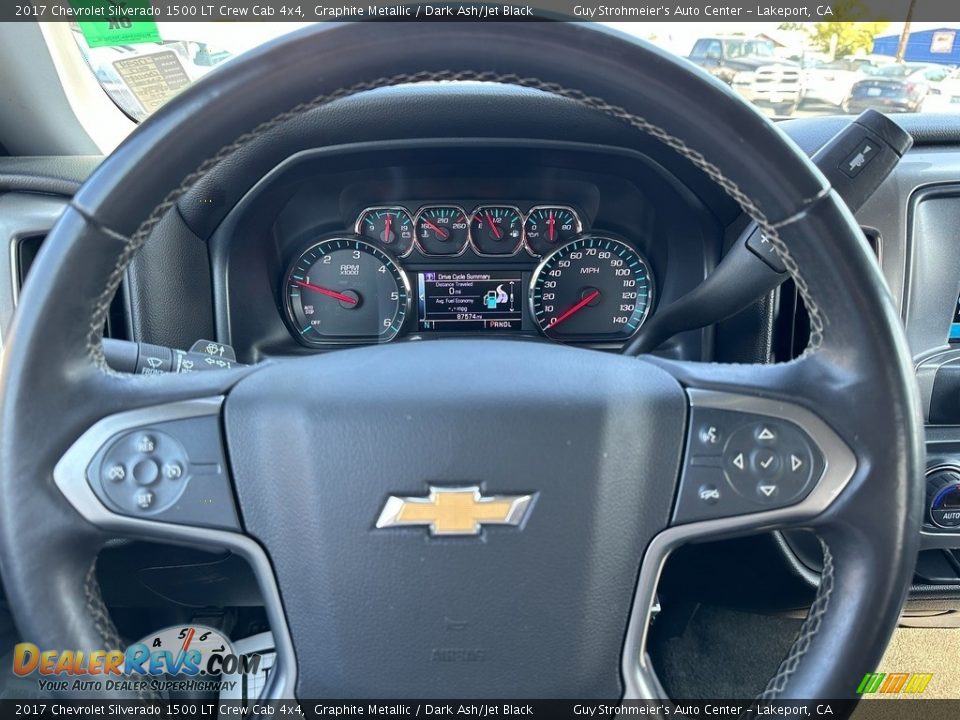 2017 Chevrolet Silverado 1500 LT Crew Cab 4x4 Steering Wheel Photo #7