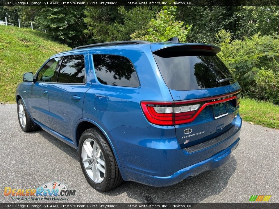 2023 Dodge Durango R/T AWD Frostbite Pearl / Vitra Gray/Black Photo #8