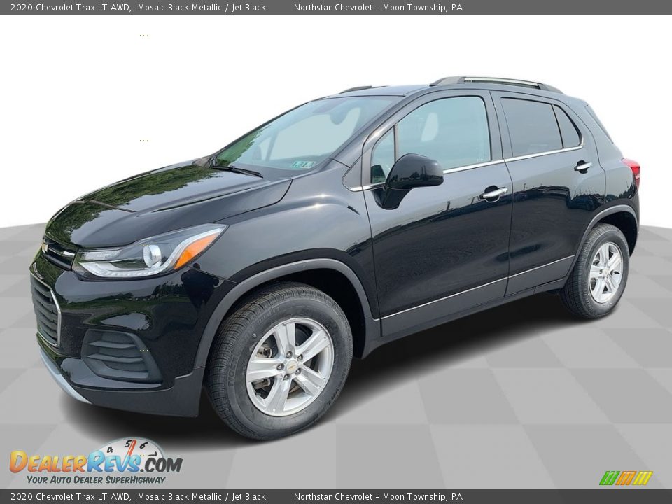 2020 Chevrolet Trax LT AWD Mosaic Black Metallic / Jet Black Photo #1