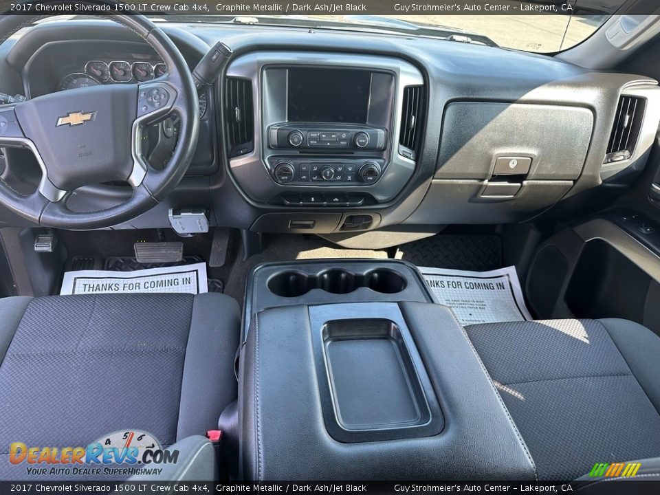 Dashboard of 2017 Chevrolet Silverado 1500 LT Crew Cab 4x4 Photo #11