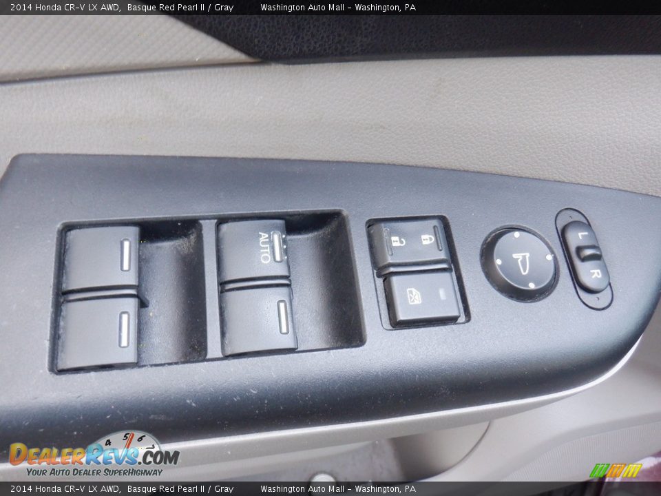 2014 Honda CR-V LX AWD Basque Red Pearl II / Gray Photo #11