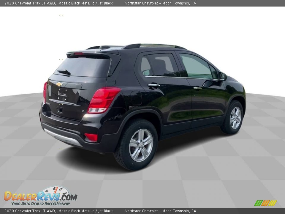 2020 Chevrolet Trax LT AWD Mosaic Black Metallic / Jet Black Photo #8