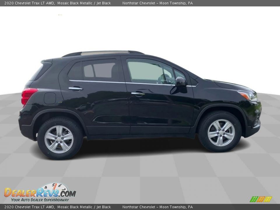 2020 Chevrolet Trax LT AWD Mosaic Black Metallic / Jet Black Photo #9