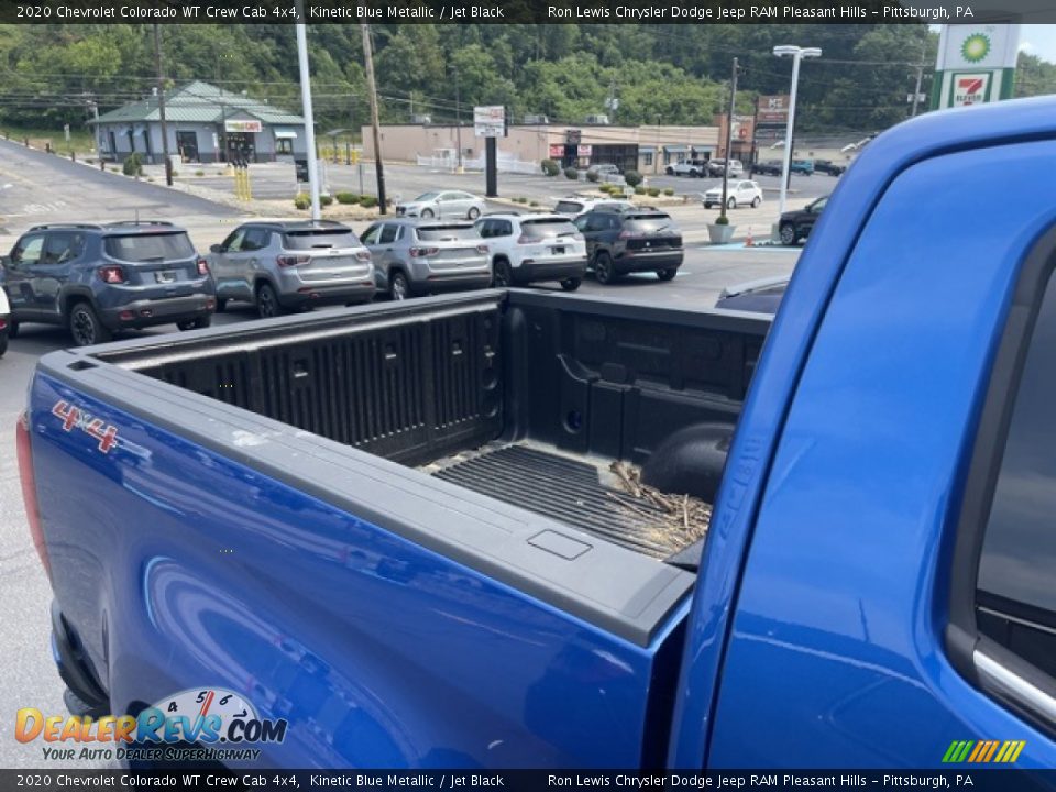 2020 Chevrolet Colorado WT Crew Cab 4x4 Kinetic Blue Metallic / Jet Black Photo #2