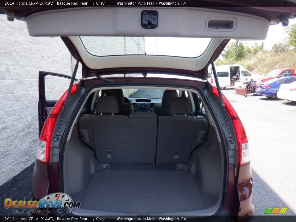 2014 Honda CR-V LX AWD Basque Red Pearl II / Gray Photo #25