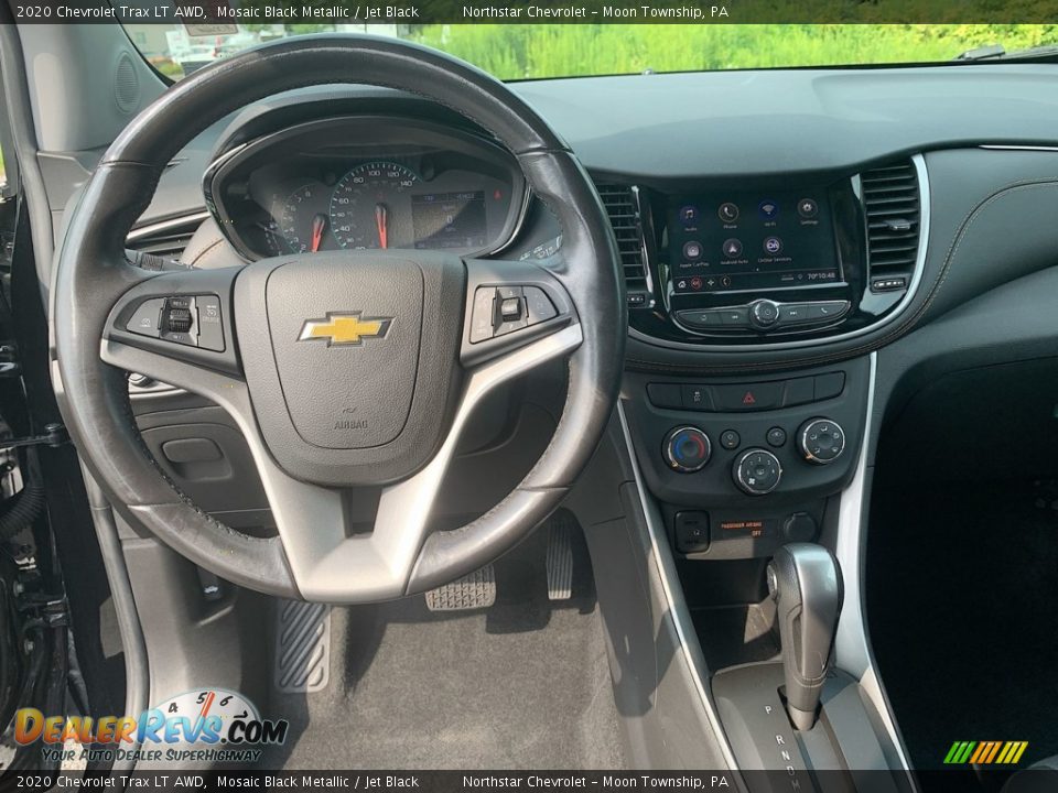 2020 Chevrolet Trax LT AWD Mosaic Black Metallic / Jet Black Photo #19