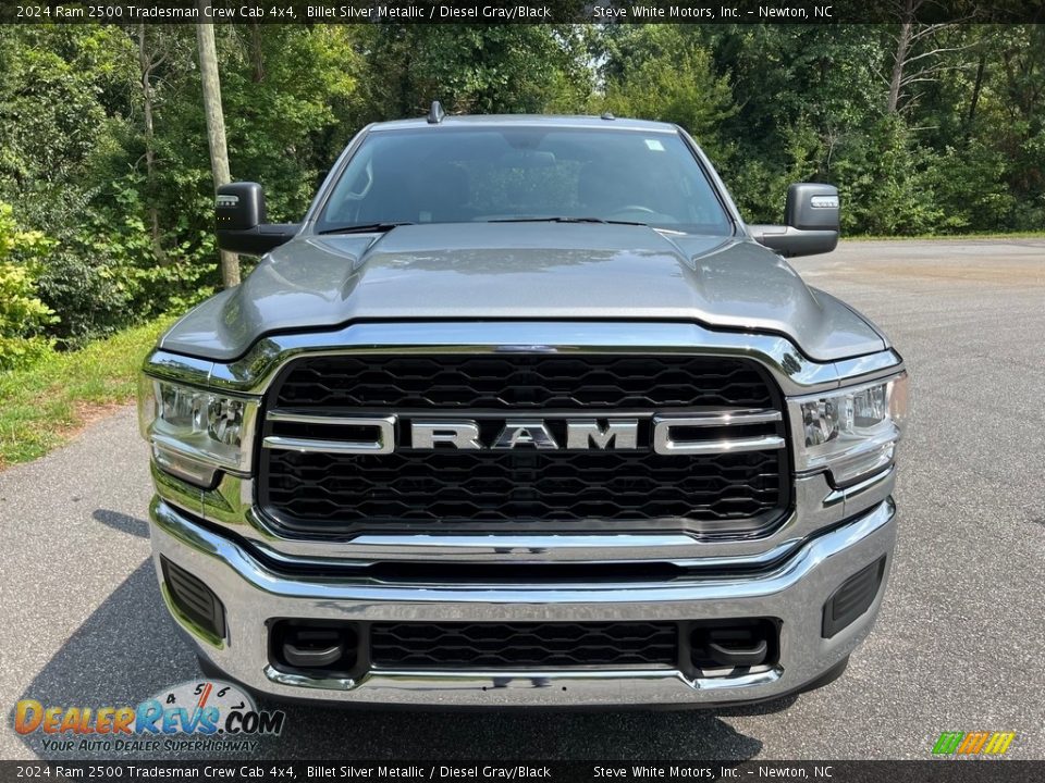 2024 Ram 2500 Tradesman Crew Cab 4x4 Billet Silver Metallic / Diesel Gray/Black Photo #3