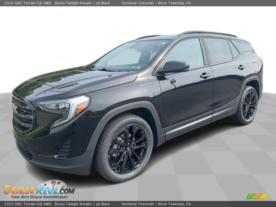2020 GMC Terrain SLE AWD Ebony Twilight Metallic / Jet Black Photo #1