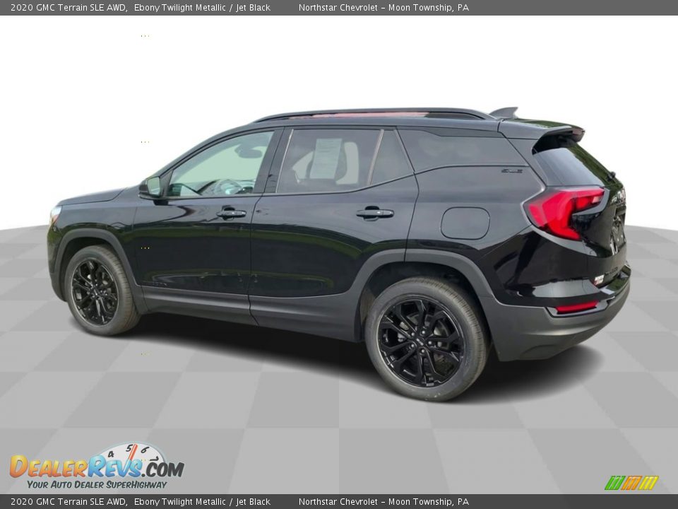 2020 GMC Terrain SLE AWD Ebony Twilight Metallic / Jet Black Photo #6