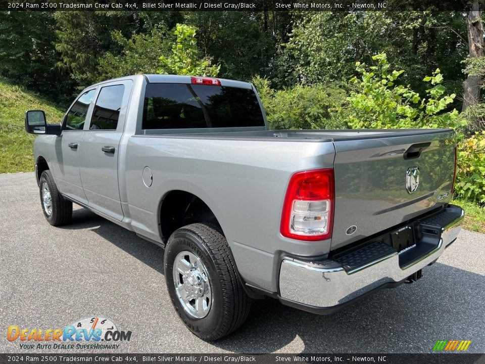 2024 Ram 2500 Tradesman Crew Cab 4x4 Billet Silver Metallic / Diesel Gray/Black Photo #9