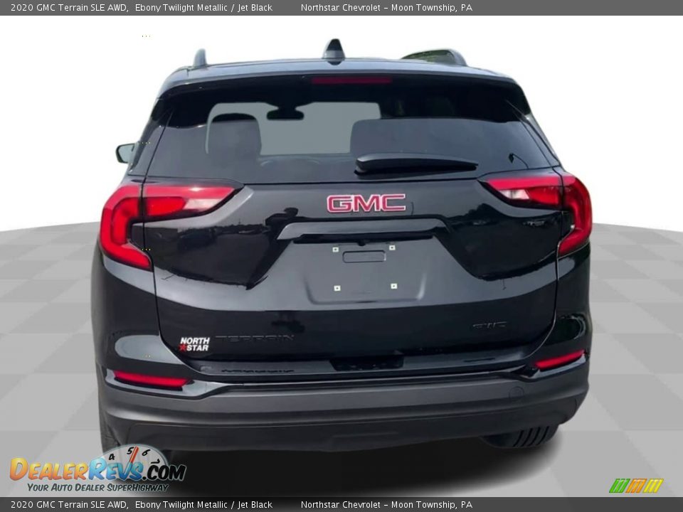 2020 GMC Terrain SLE AWD Ebony Twilight Metallic / Jet Black Photo #7