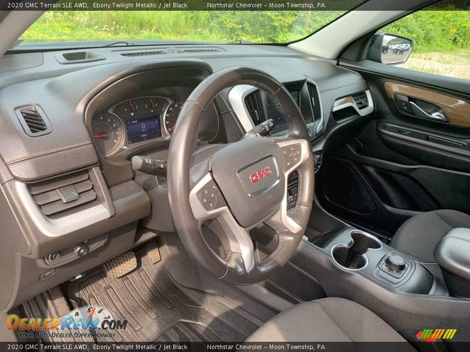 2020 GMC Terrain SLE AWD Ebony Twilight Metallic / Jet Black Photo #10