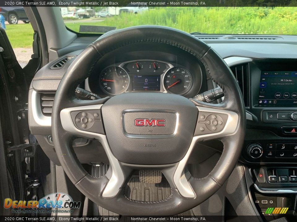 2020 GMC Terrain SLE AWD Ebony Twilight Metallic / Jet Black Photo #11