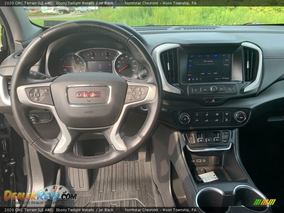 2020 GMC Terrain SLE AWD Ebony Twilight Metallic / Jet Black Photo #19