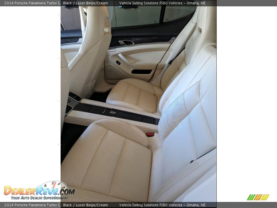 Rear Seat of 2014 Porsche Panamera Turbo S Photo #4