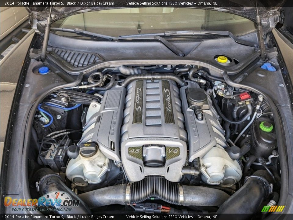 2014 Porsche Panamera Turbo S 4.8 Liter DFI Twin-Turbocharged DOHC 32-Valve VVT V8 Engine Photo #8