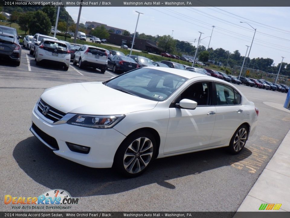 2014 Honda Accord Sport Sedan White Orchid Pearl / Black Photo #5