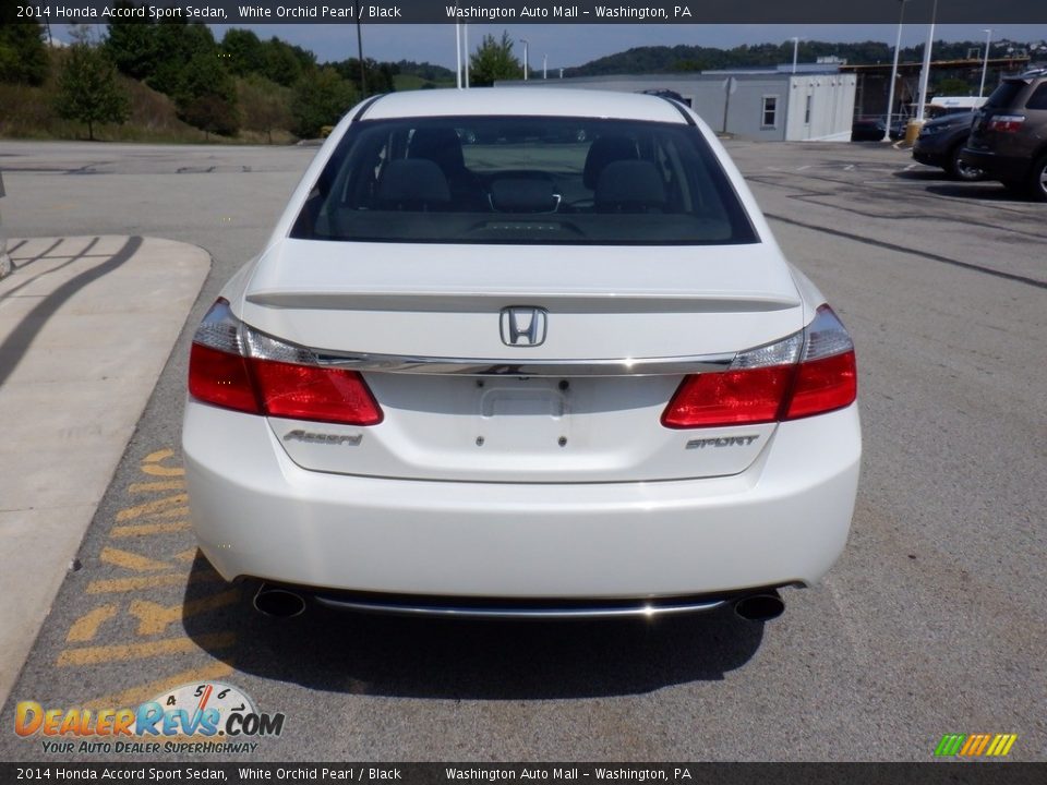 2014 Honda Accord Sport Sedan White Orchid Pearl / Black Photo #8