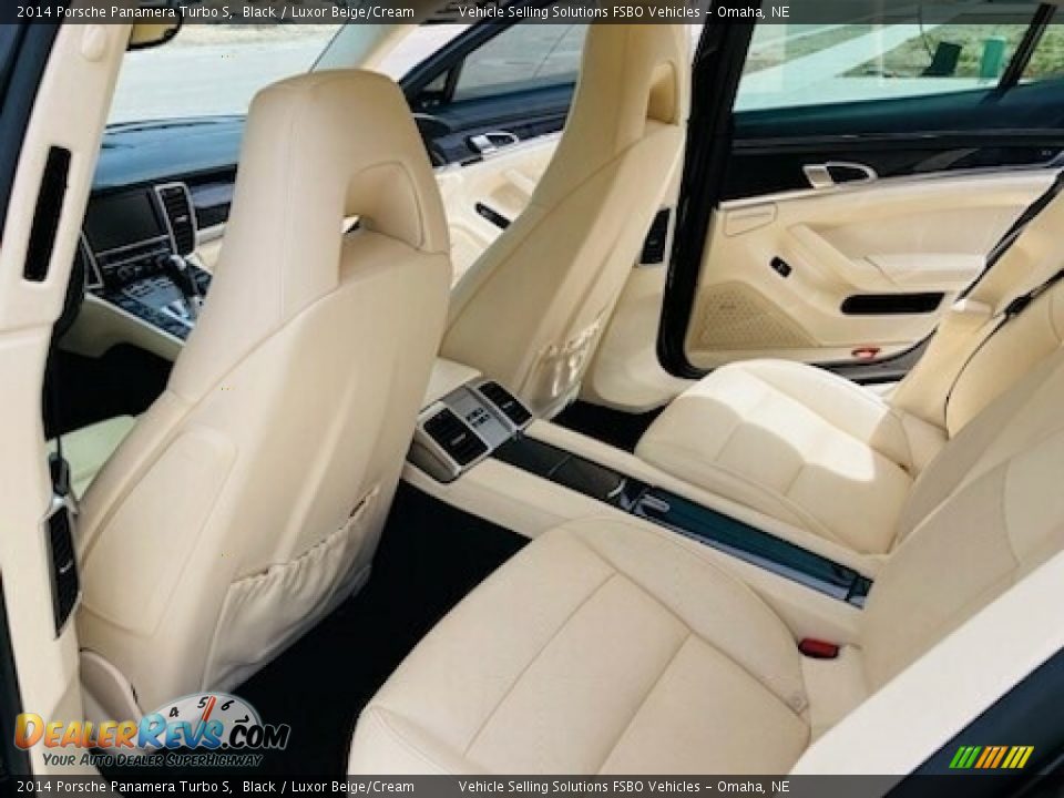 Rear Seat of 2014 Porsche Panamera Turbo S Photo #15