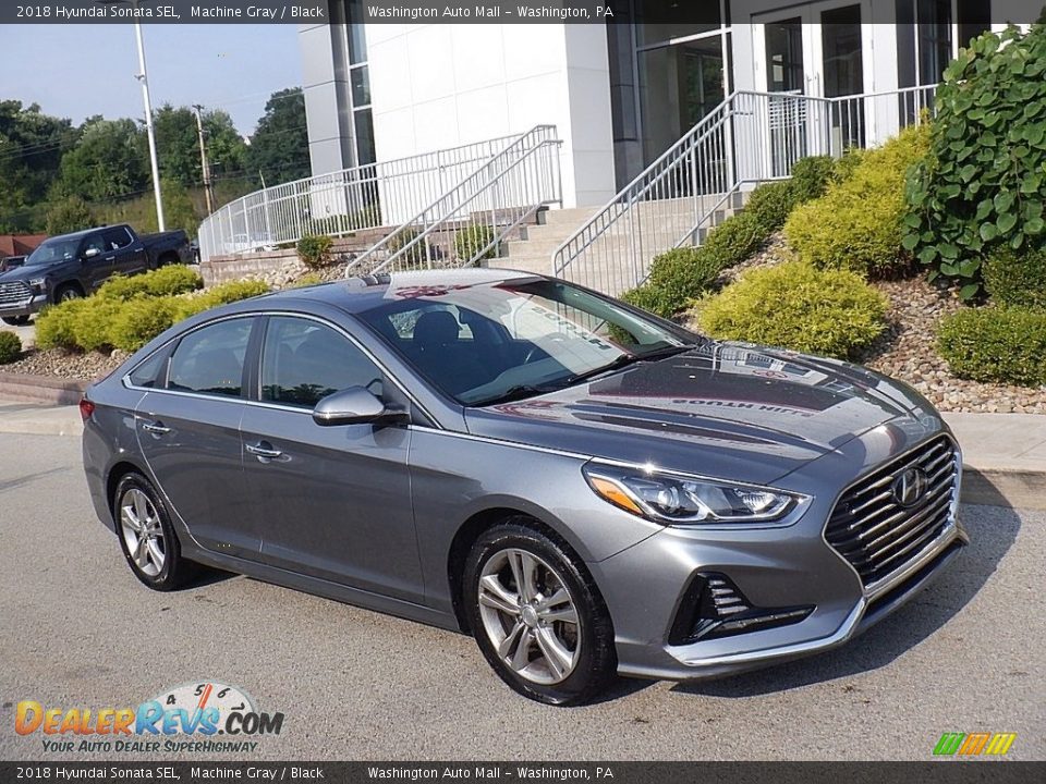 Front 3/4 View of 2018 Hyundai Sonata SEL Photo #1