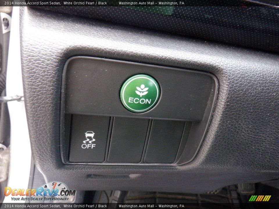 2014 Honda Accord Sport Sedan White Orchid Pearl / Black Photo #12