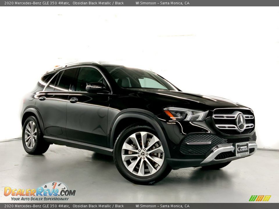 Obsidian Black Metallic 2020 Mercedes-Benz GLE 350 4Matic Photo #2