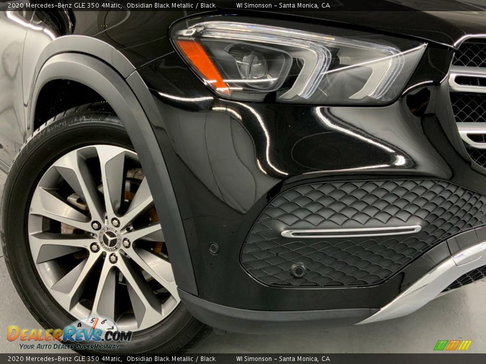 2020 Mercedes-Benz GLE 350 4Matic Obsidian Black Metallic / Black Photo #3