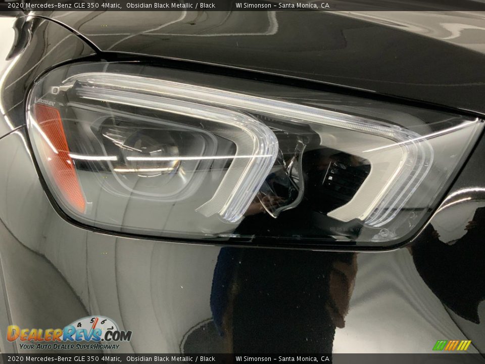 2020 Mercedes-Benz GLE 350 4Matic Obsidian Black Metallic / Black Photo #4