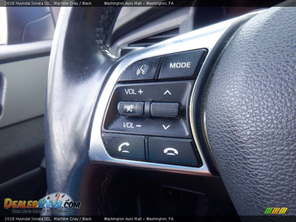 2018 Hyundai Sonata SEL Steering Wheel Photo #8