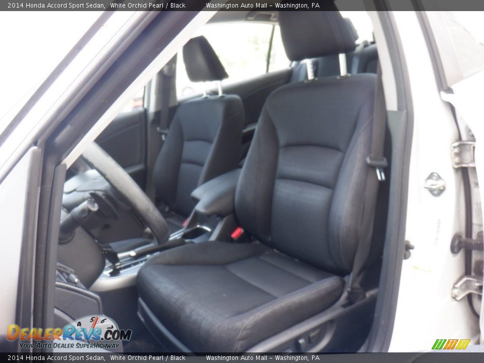 2014 Honda Accord Sport Sedan White Orchid Pearl / Black Photo #15