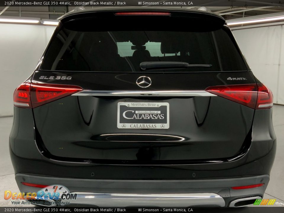 2020 Mercedes-Benz GLE 350 4Matic Obsidian Black Metallic / Black Photo #7