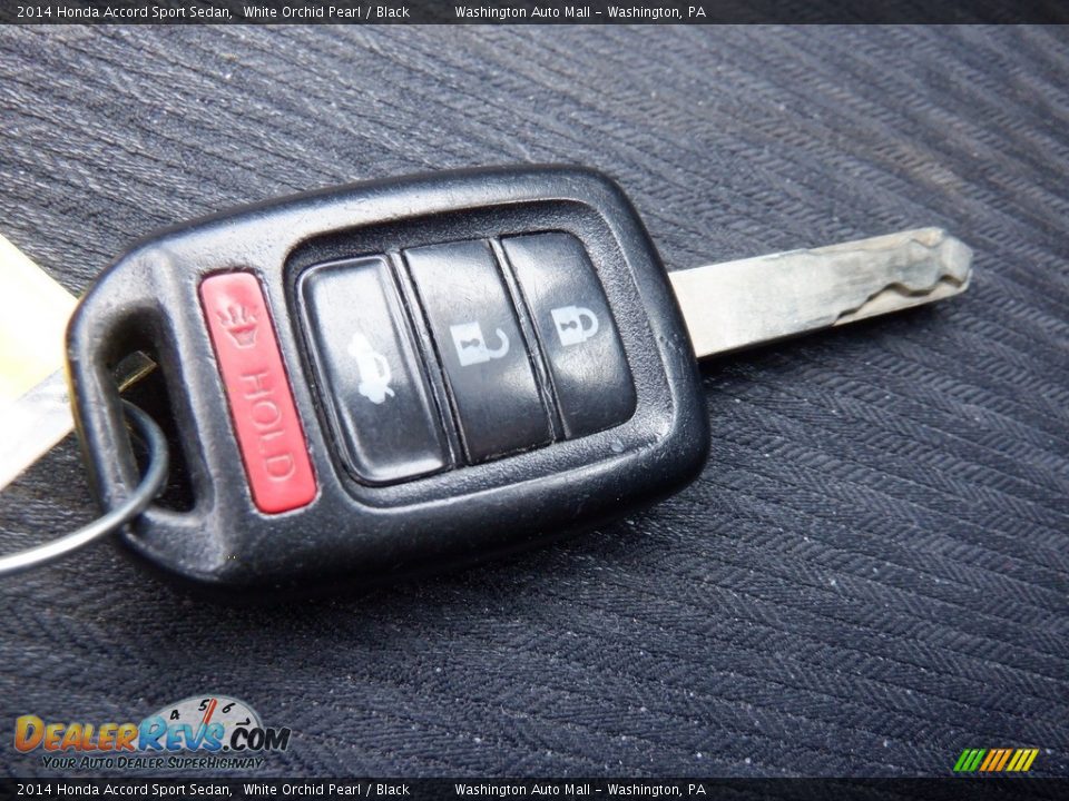 2014 Honda Accord Sport Sedan White Orchid Pearl / Black Photo #24