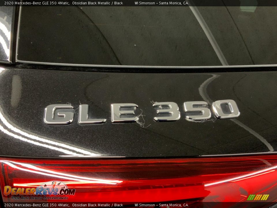 2020 Mercedes-Benz GLE 350 4Matic Obsidian Black Metallic / Black Photo #11