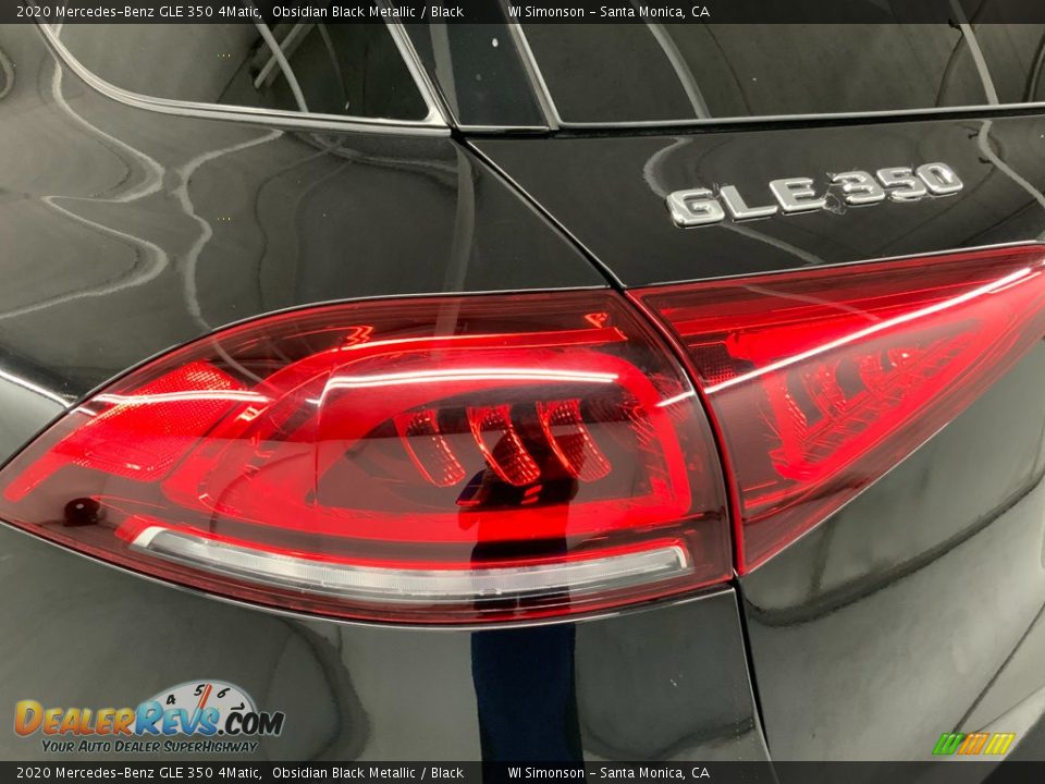 2020 Mercedes-Benz GLE 350 4Matic Obsidian Black Metallic / Black Photo #12