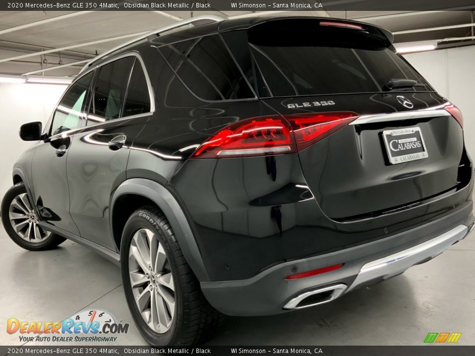 2020 Mercedes-Benz GLE 350 4Matic Obsidian Black Metallic / Black Photo #13