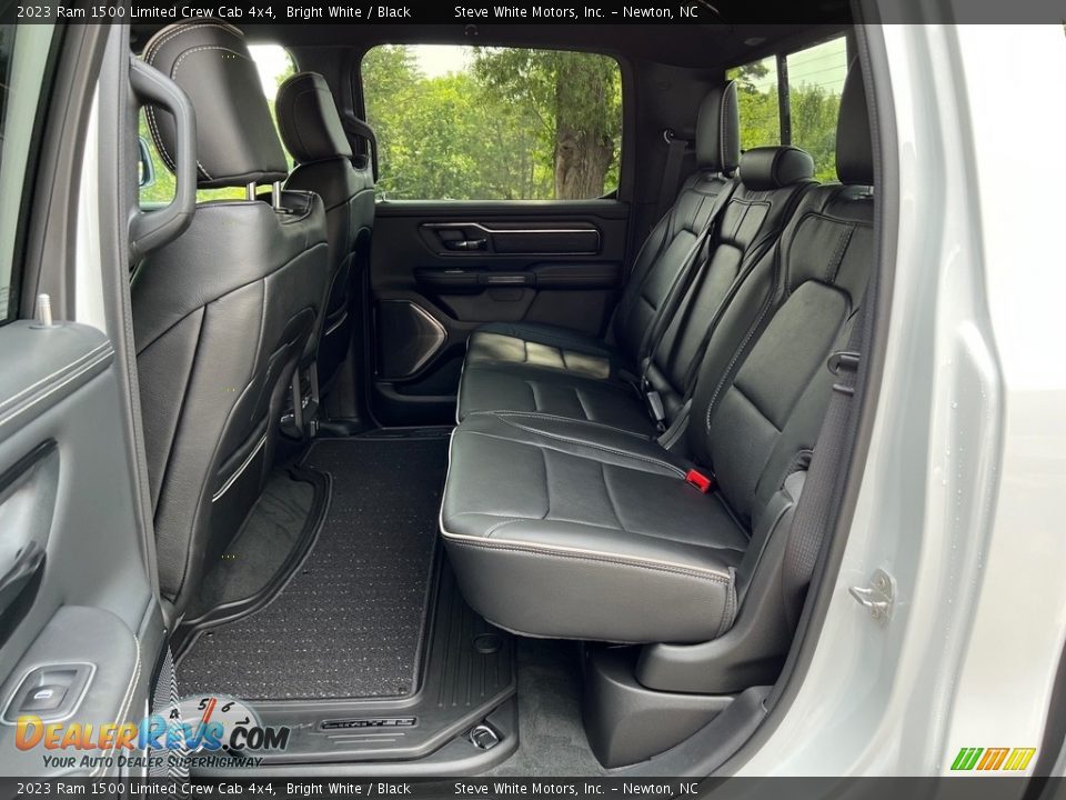 Rear Seat of 2023 Ram 1500 Limited Crew Cab 4x4 Photo #18