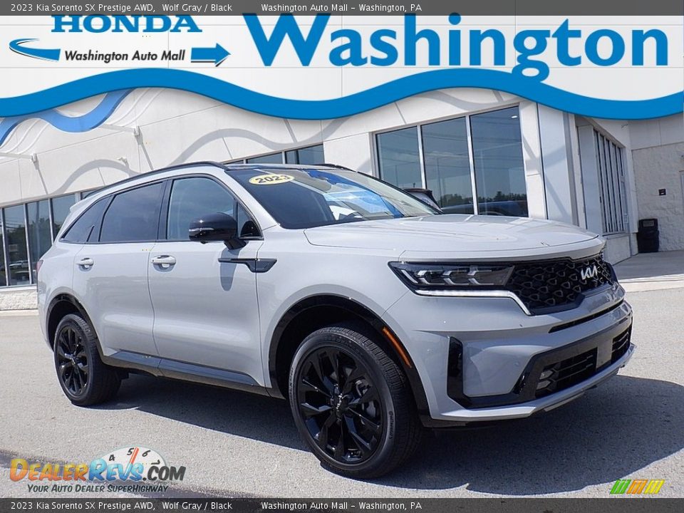 2023 Kia Sorento SX Prestige AWD Wolf Gray / Black Photo #1