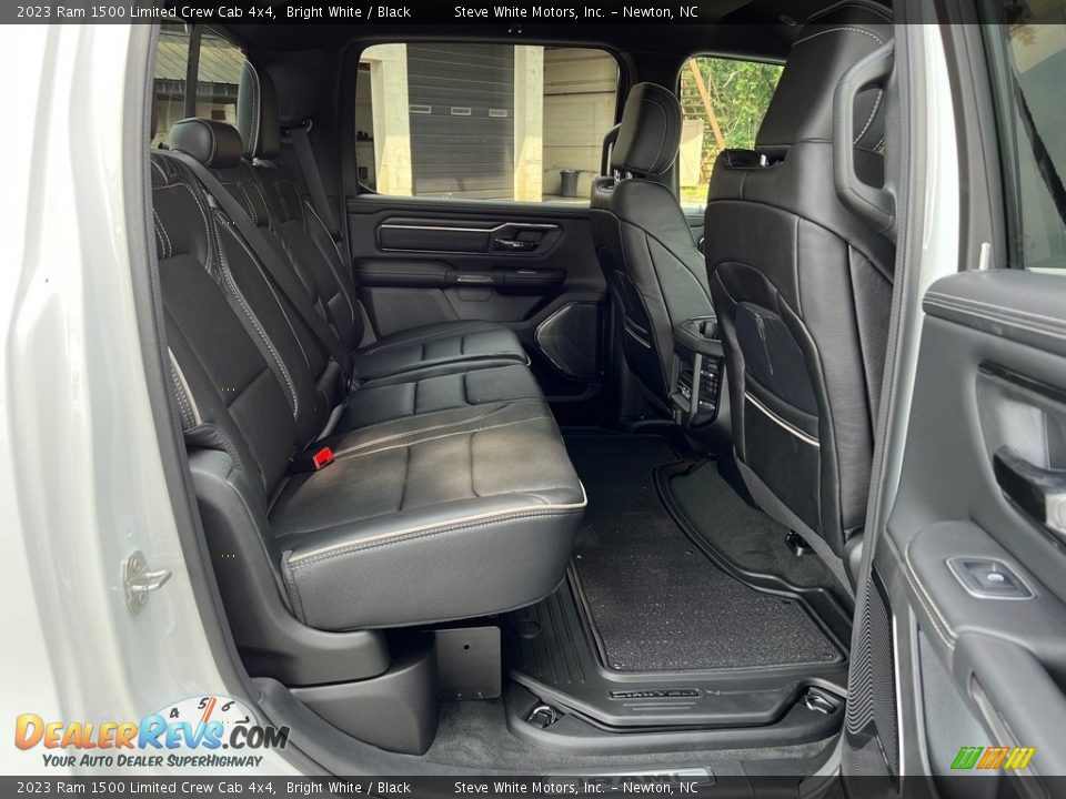 Rear Seat of 2023 Ram 1500 Limited Crew Cab 4x4 Photo #19