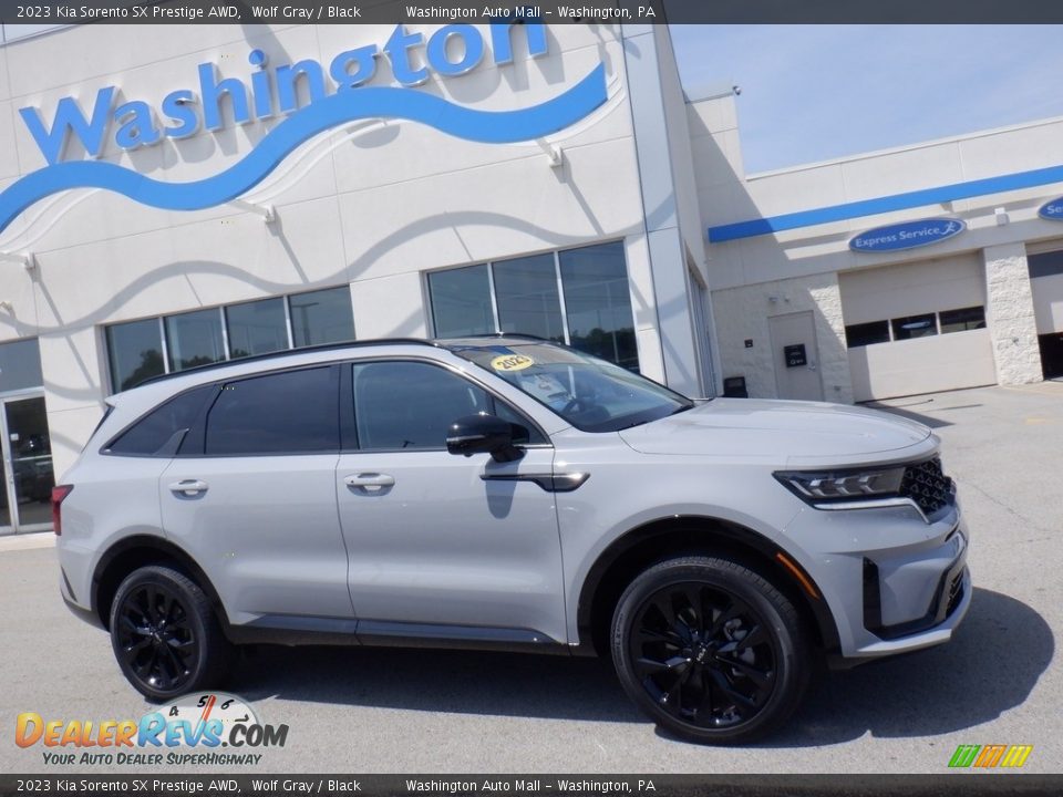 2023 Kia Sorento SX Prestige AWD Wolf Gray / Black Photo #2