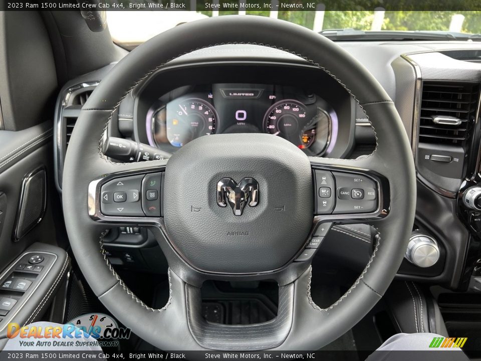 2023 Ram 1500 Limited Crew Cab 4x4 Steering Wheel Photo #23