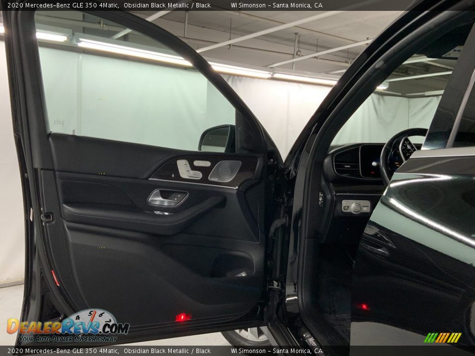 2020 Mercedes-Benz GLE 350 4Matic Obsidian Black Metallic / Black Photo #20